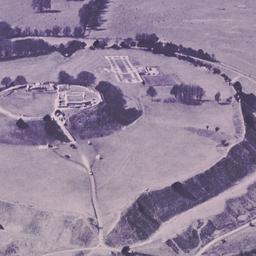 Ancient burial mound.