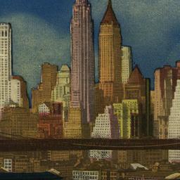 Brooklyn Bridge and Skyline...