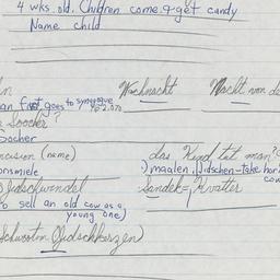 Western questionnaire, answ...