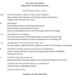 Schedules, Scientific Liter...