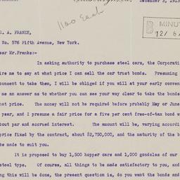 Board Meeting, 12/06/1913