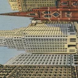 Broadway and Wall Street, N...