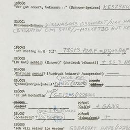 Western questionnaire, answ...