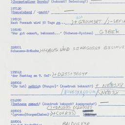Western questionnaire, answ...