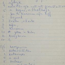 Eastern questionnaire, blue...