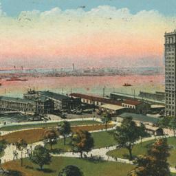 Battery Park and Whitehall ...