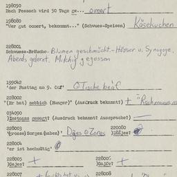 Western questionnaire, answ...
