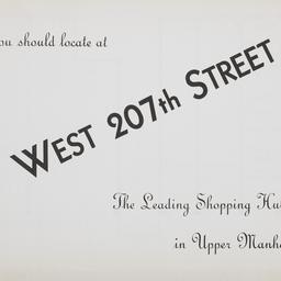 W. 207 Street And Sheman Av...