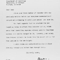 Letter from Charles Dollard...