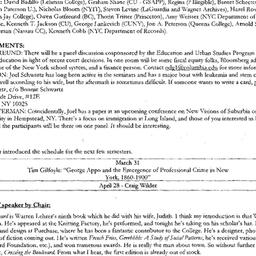 Minutes, 2005-03-07. The Ci...