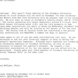 Minutes, 2001-11-09. Irish ...