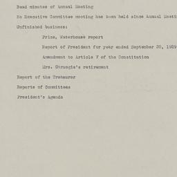 Board Meeting, 12/18/1929