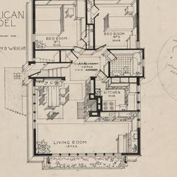 Isometric first floor plan