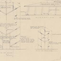 Grinding shed plans, elevation