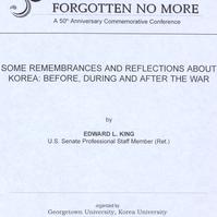 Some remembrances and refle...