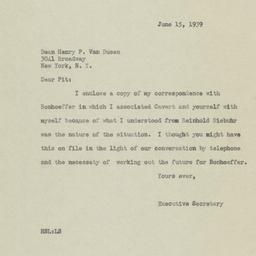 Letter from Henry Smith Lei...