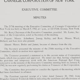 Executive Committee Meeting...