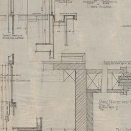 Wall sections, full size mi...