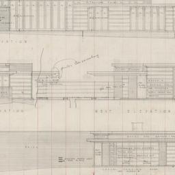Working drawing #2: South, ...