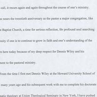 Vocation of a Minister