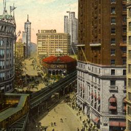 Greeley Square and Broadway...