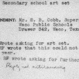 Carnegie Turn-Downs, Art Se...