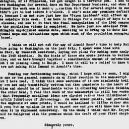 Letter from Samuel A. Stouf...