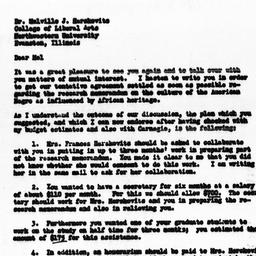 Letter from Gunnar Myrdal t...