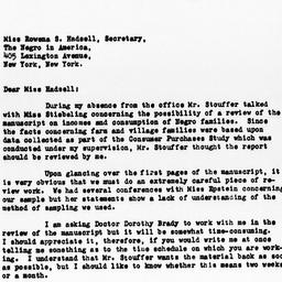 Letter from Day Monroe to R...