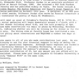 Announcements, 2000-12-01. ...
