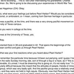 Oral history interview with...