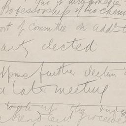 Board Meeting, 4/16/1923
