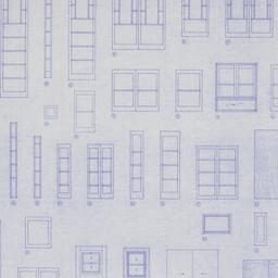 Working drawing #6: Door, w...