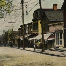 Main Street Looking North, ...