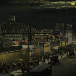 Surf Avenue at Night, Coney...