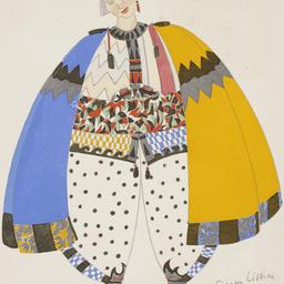 Costume design for "Th...