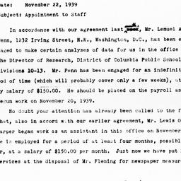 Memorandum from Doxey A. Wi...