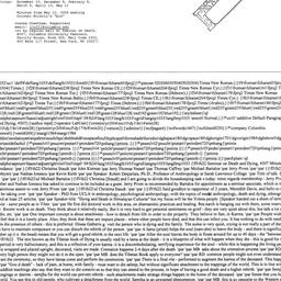 Announcements, 2004-10-13. ...