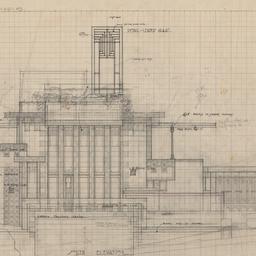 Working drawing #4: South e...