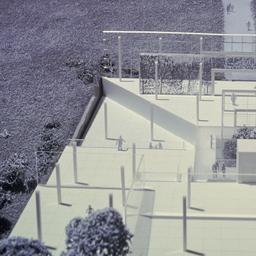 Model, interior view.