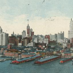 East River Front, New York.