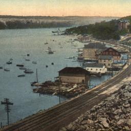 Hudson River and Palisades,...