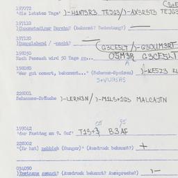 Western questionnaire, answ...