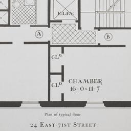 24 E. 71 Street, Plan Of Ty...