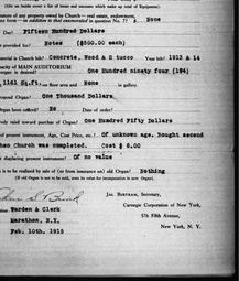 Carnegie Church Organs, Mar...