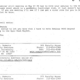Correspondence, 2004-05-04....
