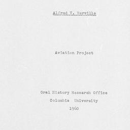 Reminiscences of Alfred V. ...