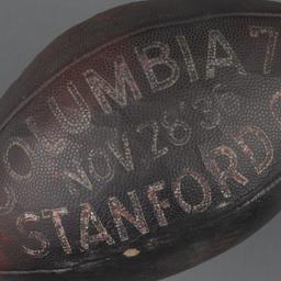 Football from 1936 game aga...