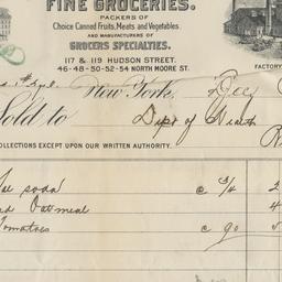 E. C. Hazard & Co. Bill...