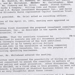 Finance and Administration ...